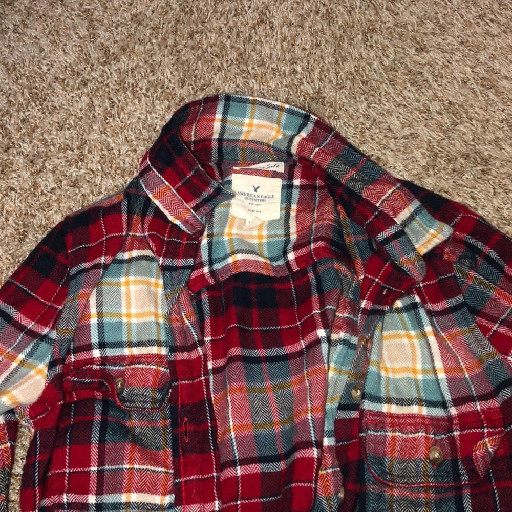 american eagle flannel